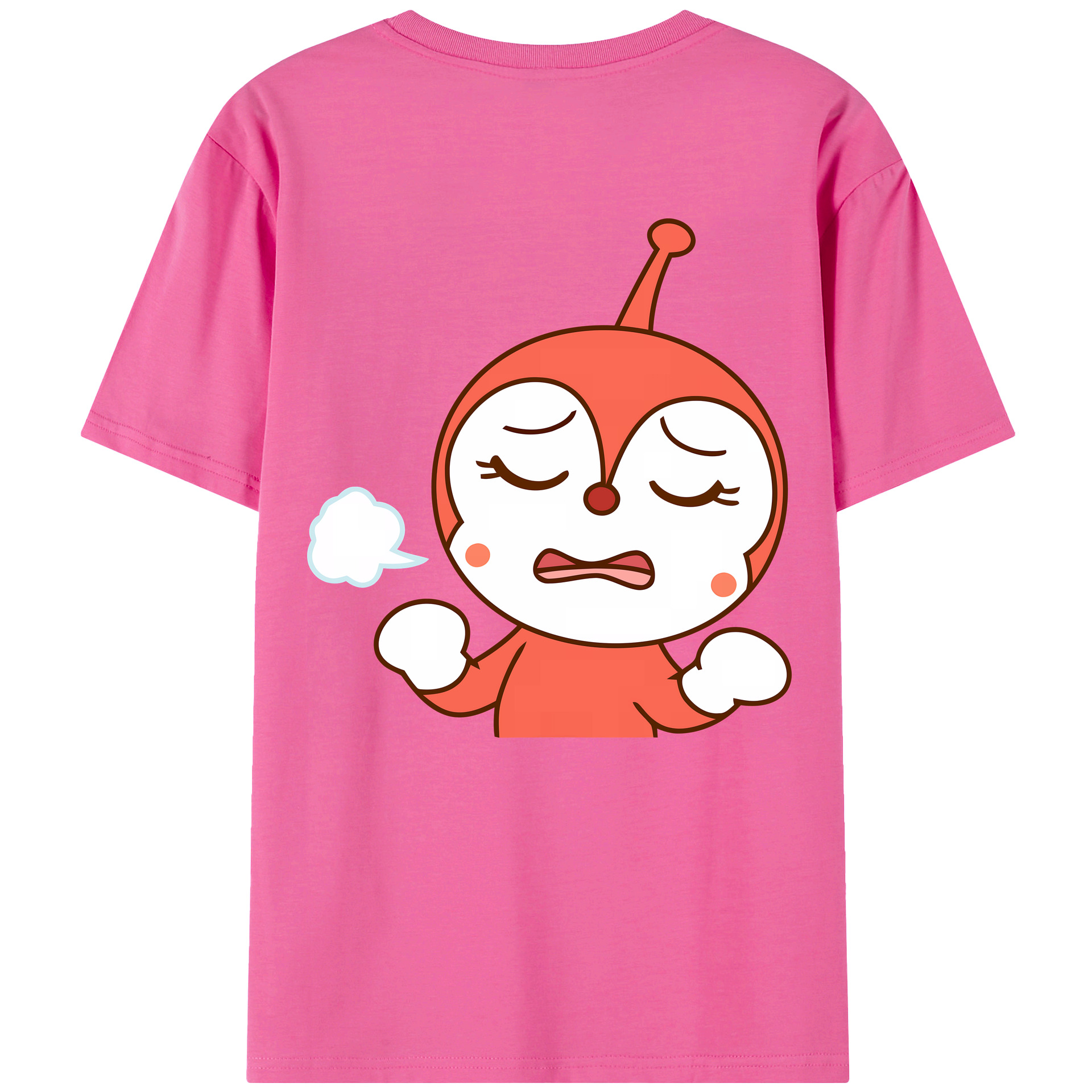 アンパンマン Anpanman レディース半袖Tシャツ(バックプリント)